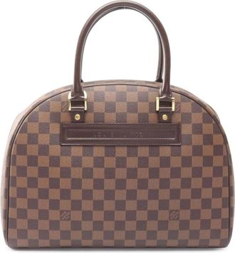 Louis Vuitton Pre-owned Handbags, female, Brown, Size: ONE SIZE Pre-owned Top Handle Satchel Bag