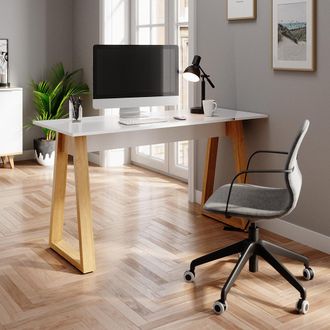 Vicco Escritorio Nautica, Blanco, 138 X 60 Cm Vicco