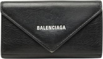Balenciaga Pre-owned Keycase - Dames - Vintage Accessoires - Zwart - ONE Size - Leer - Vintage