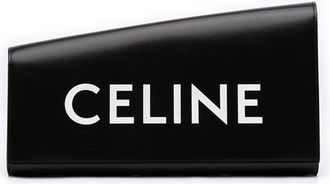 Celine Pre-owned Celine Leather Asymmetric Logo Clutch Ladies HKMCA9KAIUXLJ97S