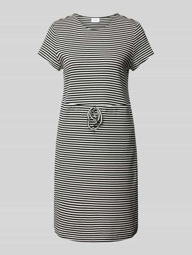 Minikleid mit Tunnelzug Modell JADA in Offwhite, Gr&ouml;&szlig;e XL