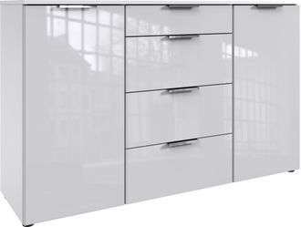 Wimex Kombikommode »Level36 C by fresh to go« mit Glaselementen auf der Front, soft-close Funktion, 135cm breit