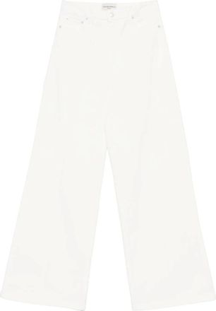 Officine G&eacute;n&eacute;rale Jeans, Dames, Wit, W28, Wide Jeans