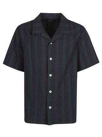 Tシャツ・カットソー HOWLIN Navy blue stretch cotton Cocktail shirt Howlin' Navy Cocktail Shirt In Blue | ModeSens