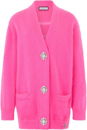 Philipp Plein Cardigan Hexagon Fluo
