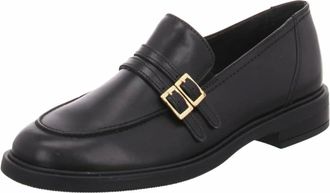 Paul Green Klassieke Loafer - Dames - Schoenen - Zwart - Maat: 39 EU Leer