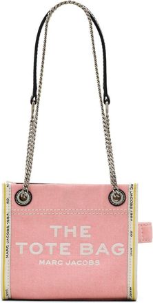 Marc Jacobs The Denim Chain Crossbody Tote bag - women - Cotton - One Size - Pink