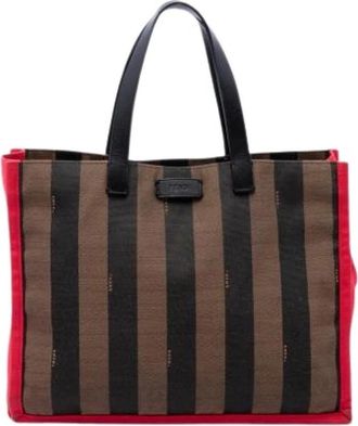 Fendi Pre-owned Vintage Tote Bag - Dames - Vintage Shopper - Veelkleurig - ONE Size - Leer - Vintage