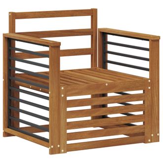 vidaXL Set Di Divani Da Esterno Legno Di Acacia Massello Vidaxl