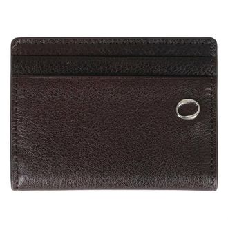 Orciani Portacarte Book-Style Kaarthouder - Heren - Accessoires - Bruin - Maat: ONE Size Leer