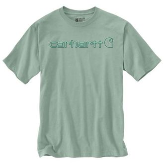 Carhartt Work in Progress Core Logo S/S T-Shirt f&uuml;r Herren | t&uuml;rkis