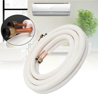 OEM Manguera De Cobre Para Aire Acondicionado De 1/4 A 3/8 - Manguera De Refrigerante Aislada De Cobre Y Aluminio - Repuestos Para Aire Acondicionado - 3 