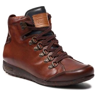 Pikolinos Lisboa W67-7667C9 Leather Womens Ankle Boots - Cuero - Size:UK 6-6.5