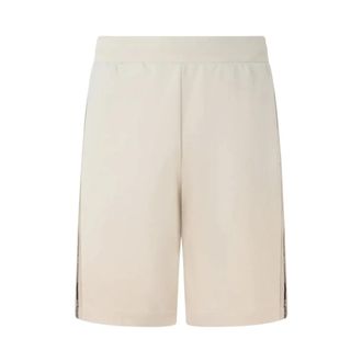 Emporio Armani Emporio Armani Ea7, Korte Broeken, Heren, Grijs, XS, Katoen, Logo Patch Shorts