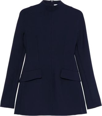 Sportmax Abito corto SPXTEFRITE a collo alto - Blu