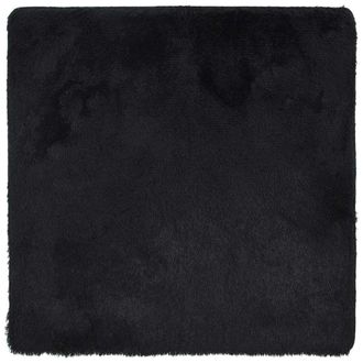 vidaXL Vidaxl - Tappeto Shaggy A Pelo Lungo Navarra Nero 240x240 Cm Poliestere