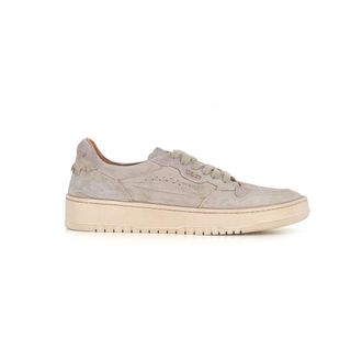 Lemargo Schoenen, Dames, Beige, 36 EU, Suède, Lichtgrijze Suède Sneakers
