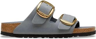 Birkenstock Dames, Schoenen, Grijs, Maat: 38 EU Leer