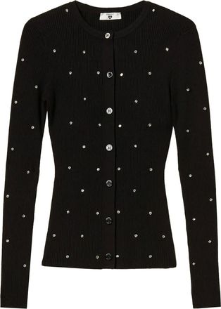 Twin-Set embellished buttoned cardigan - Black