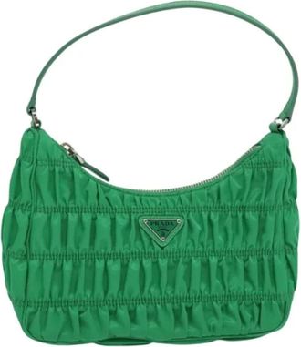Prada Pre-owned Nylon borse-prada - - Pre-owned - Donna - Verde - ONE SIZE