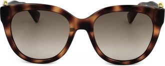 Moschino Ladies Brown Square Sunglasses MOS143/S-1