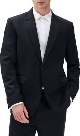 Rag & Bone Butler Wool Tuxedo Blazer in Black at Nordstrom, Size 42