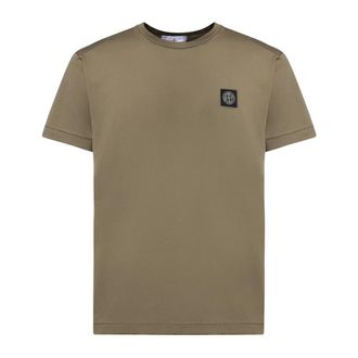 Stone Island Hombre, Camisetas, Verde, Talla: 2XL