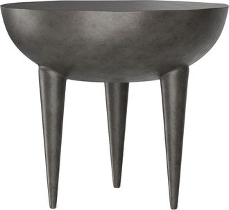 Simpli Home Otto Contemporary 21In Cast Aluminum Side Table