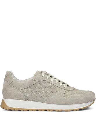 Doucal's suede sneakers - Neutrals