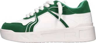 Ga&euml;lle Paris Eco-leather Sneakers - Heren - Sneakers - Wit - 43 EU - Leer - Schoenen