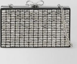 Self Portrait the bow clutch bag
