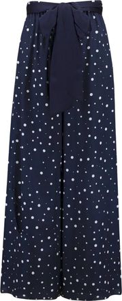 Joseph Ribkoff Wide Broeken - Dames - Wijde Broeken - Blauw - M - Broeken