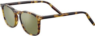 Serengeti Eyewear Delio Polarized SS021004 Mens Sunglasses Tortoiseshell Size 51