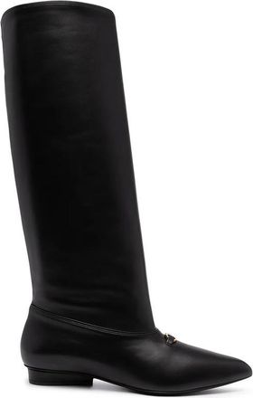 Ferragamo Gancini Knee-High Boots