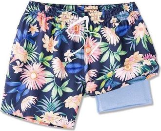 Chubbies The Big Bloomers 5.5 Swim Trunk Mens Multicolor Floral BUU558