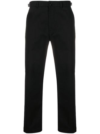 Diesel P-Jax logo chinos - men - Cotton/Spandex/Elastane - 28 - Black