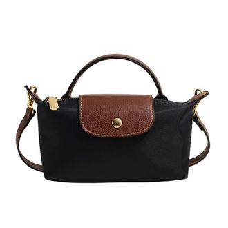 Generic Mini Crossbody Bag - Colorblock Purse with Adjustable Strap - Elegant Solid Square Design for Women