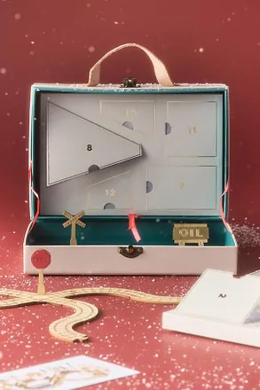 Anthropologie Railway Train Advent Calendar