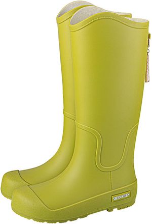 Generic Unisex Wellingtons Boots Knee Ladies Wellie Rubber Chemical Resistant PVC Anti-Skid Slip On Shoe Comfortable Rain Shoes Waterproof Snow Boot for Autum