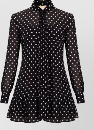 Michael Kors polka dot mini dress