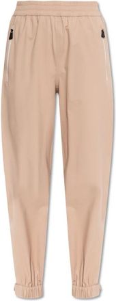 Moncler Slim-fit broek - Dames - Slim Fit Broeken - Beige - M - Broeken