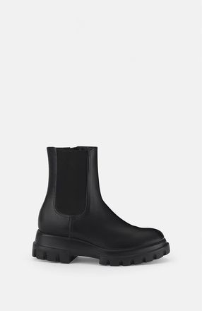 AGL Chunky Beat Water-resistant suede ankle boot in Black at Nordstrom, Size 36.5