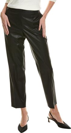 Lafayette 148 New York Clinton Wool Ankle Pant