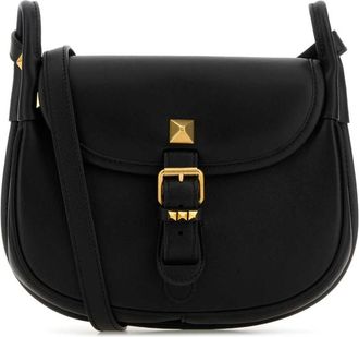 Valentino Garavani Black Flaneuse Small Crossbody Bag