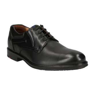 Lloyd Wijde Fit Kos Schoenen met Schokabsorberende Binnenzool - Heren - Nette schoenen - Zwart - 41 EU - Leer - Schoenen