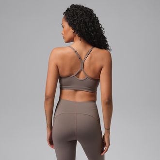 Nike Jordan Womens Jordan Sport Flightweight Light-Support Sports Bra in Grey | IF2292-040