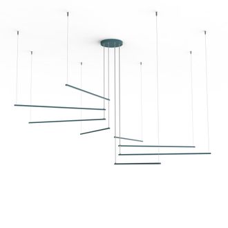 Lumicom Radius Lampara De Techo 8x Monocolor Mate