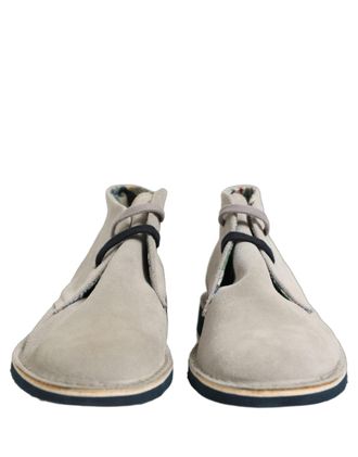 Pollini Suede Chukka Boots - Gray