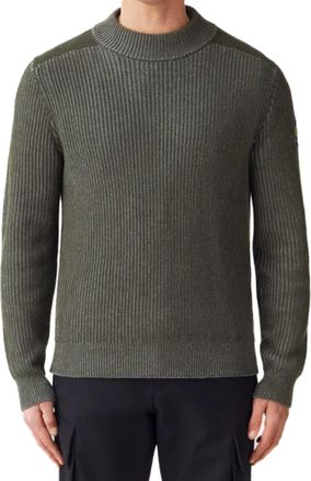 Belstaff Stanley Wool-Cotton Turtleneck Sweater