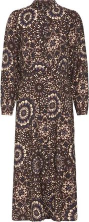 Ichi Ihcraviz Dress - Dames - Casual kleedjes - Veelkleurig - M - Kleedjes